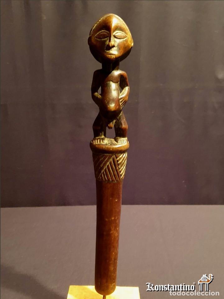 Arte: CETRO DE REY ANTIGUO LUBA - Foto 4