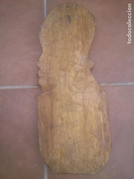 Arte: TALLA ROSTRO INDIGENA AFRICANO - Foto 4