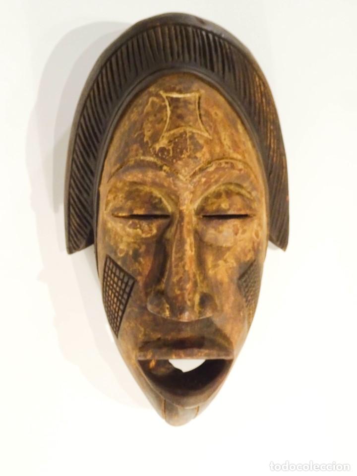 Arte: M&Aacute;SCARA AFRICANA CHOKWE CONGO - Foto 7