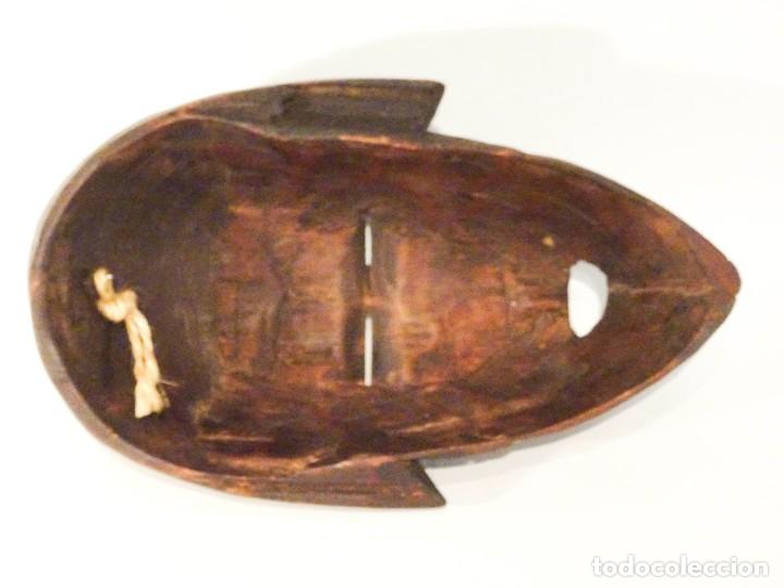Arte: M&Aacute;SCARA AFRICANA CHOKWE CONGO - Foto 4