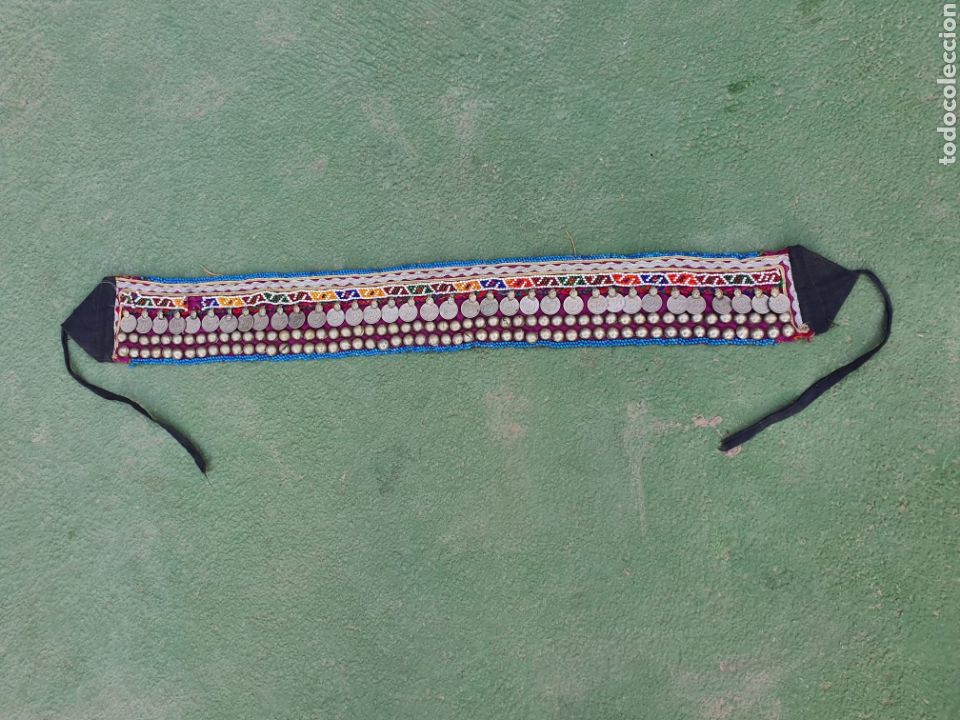 Arte: Cintur&oacute;n monedas danza del vientre Pakist&aacute;n. - Foto 1