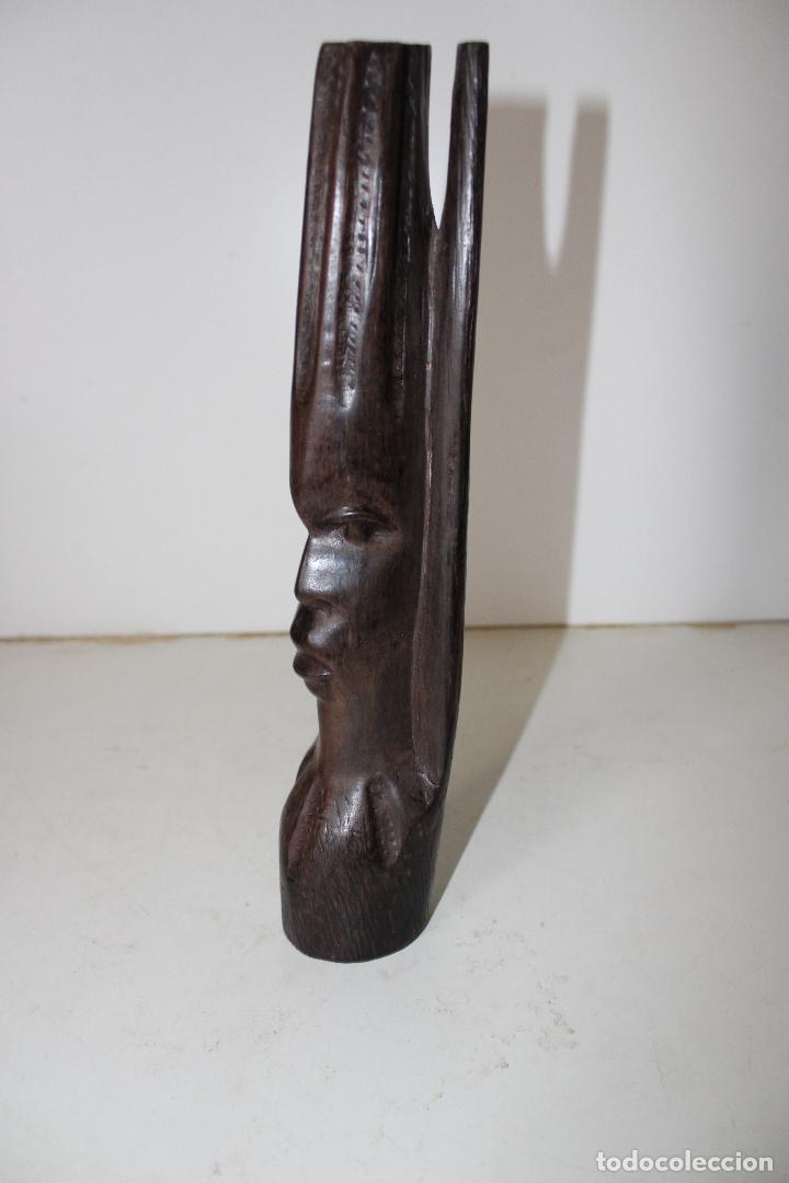 Arte: talla madera africa - Foto 2