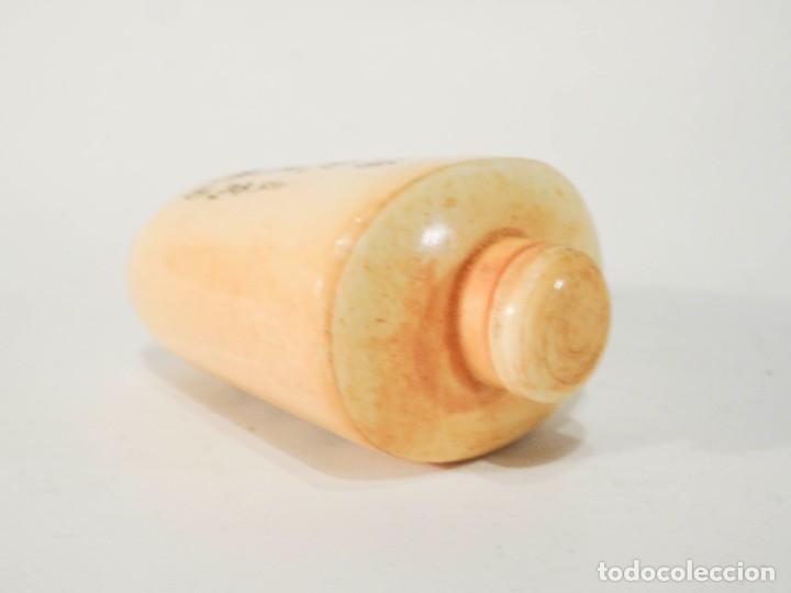 Arte: Botella para Rap&eacute; Snuff Bottle Imitaci&oacute;n Hueso - Foto 5