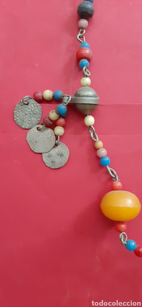 Arte: ANTIGUO COLLAR &Eacute;TNICO AFRICANO. - Foto 4