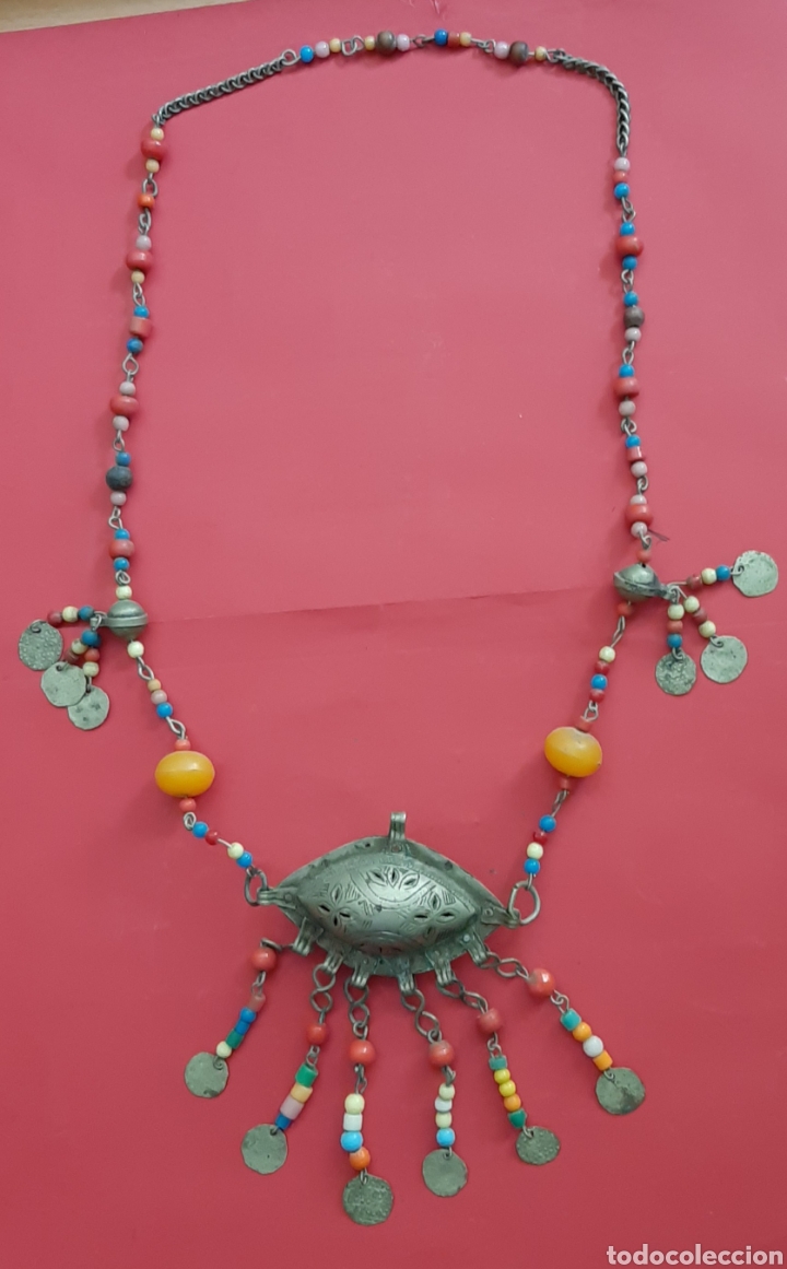 Arte: ANTIGUO COLLAR &Eacute;TNICO AFRICANO. - Foto 8