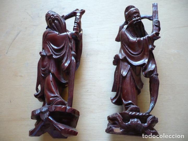 Arte: Tallas Chinas en madera. - Foto 1