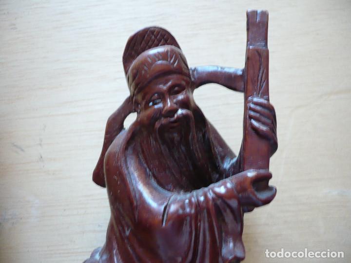 Arte: Tallas Chinas en madera. - Foto 4