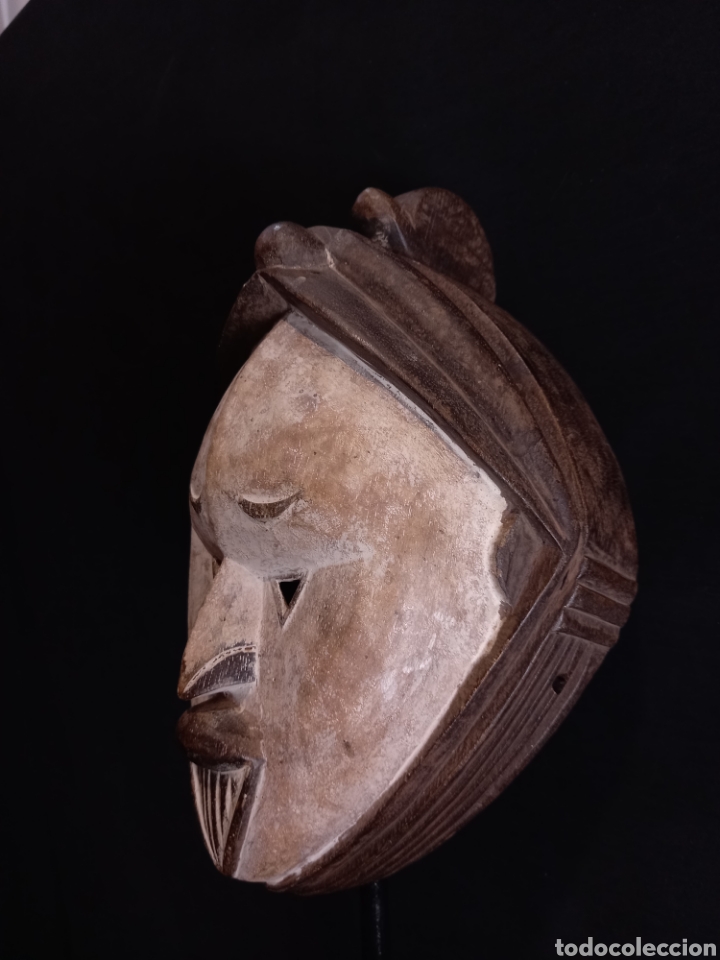 Arte: M&aacute;scara africana madera - Foto 2