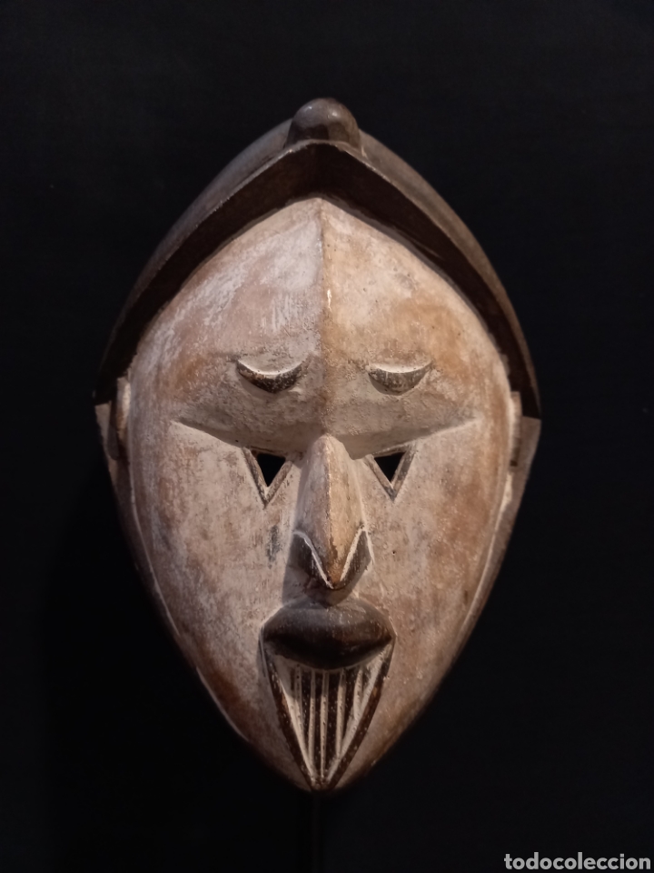 Arte: M&aacute;scara africana madera - Foto 1