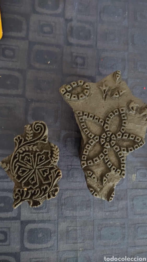 Arte: Sellos antiguos de batik de madera - Foto 4