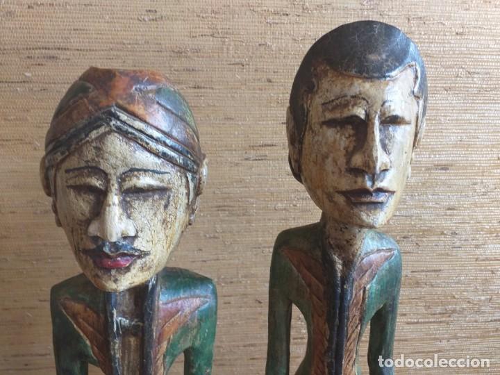 Arte: PAREJA LORO BLONYO (ISLA DE JAVA) - Foto 3