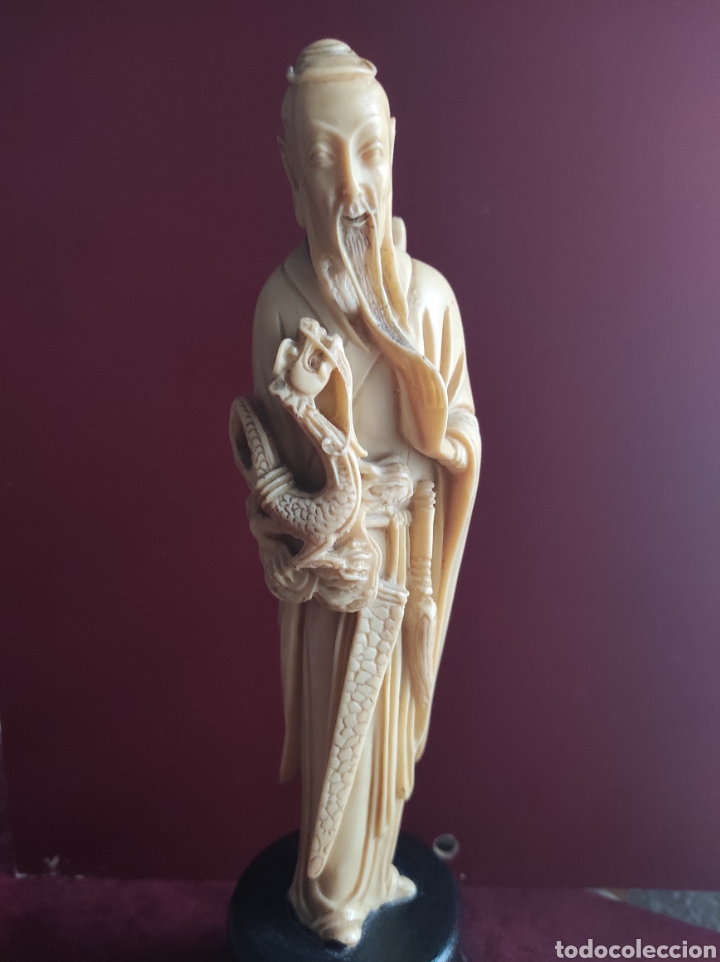 Arte: Figura chino de la suerte - Foto 3