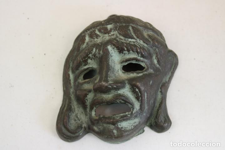 Arte: mascara teatro griego metal - Foto 3