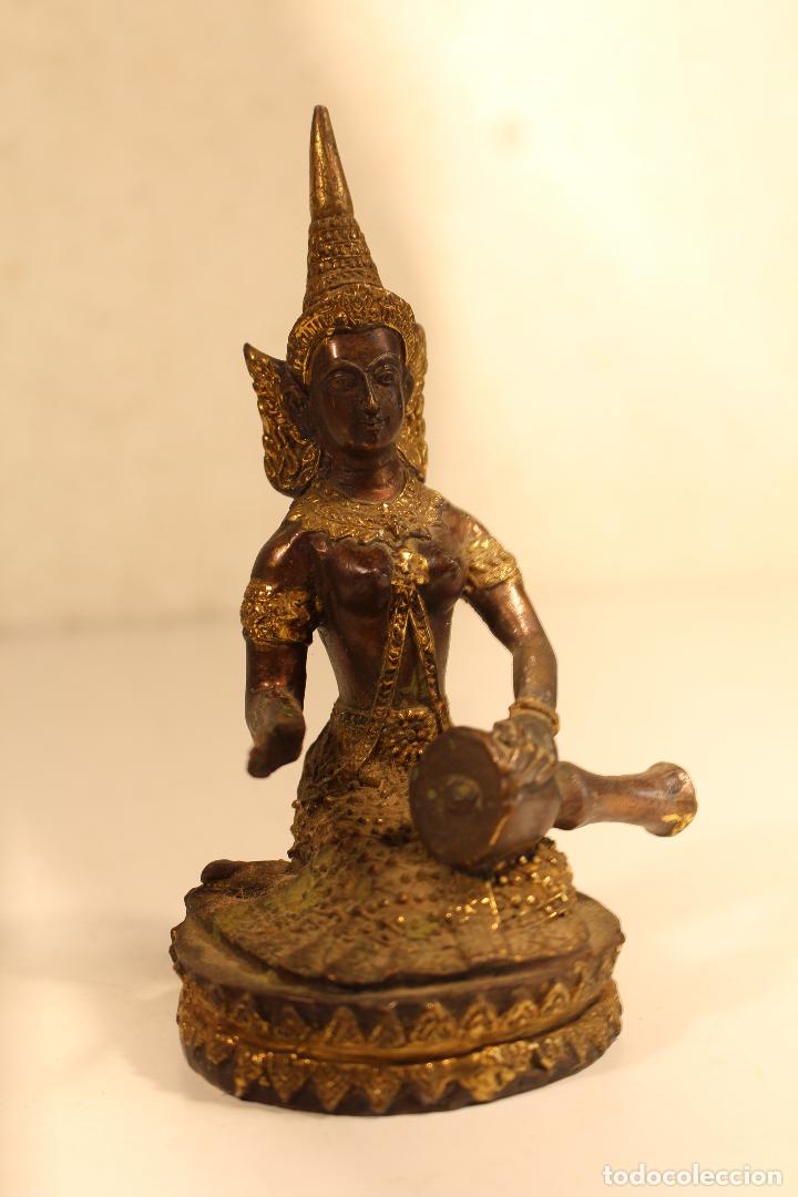 Arte: Estatua de Bronce tocando tambor de tailand&eacute;s - Foto 2