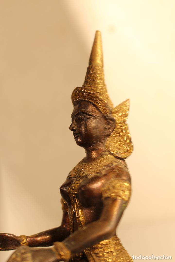 Arte: Estatua de Bronce tocando tambor de tailand&eacute;s - Foto 4