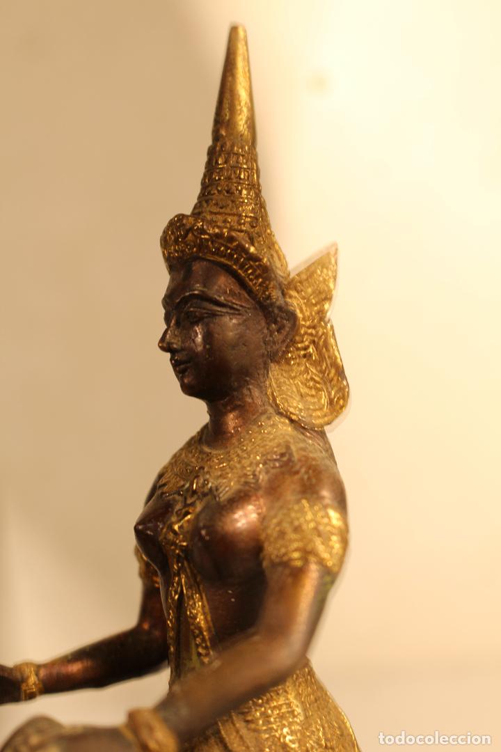Arte: Estatua de Bronce tocando tambor de tailand&eacute;s - Foto 6