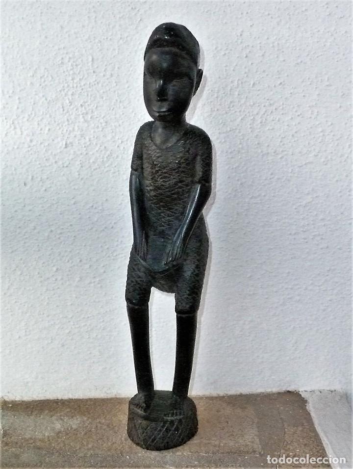 Arte: Figura africana tocando tambor - Foto 5