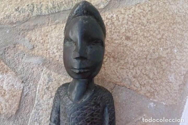 Arte: Figura africana tocando tambor - Foto 9