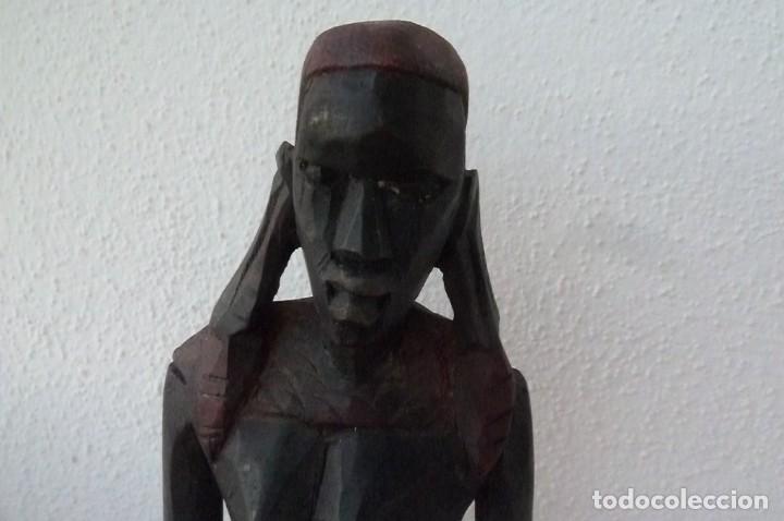 Arte: Figura mujer africana - Foto 3