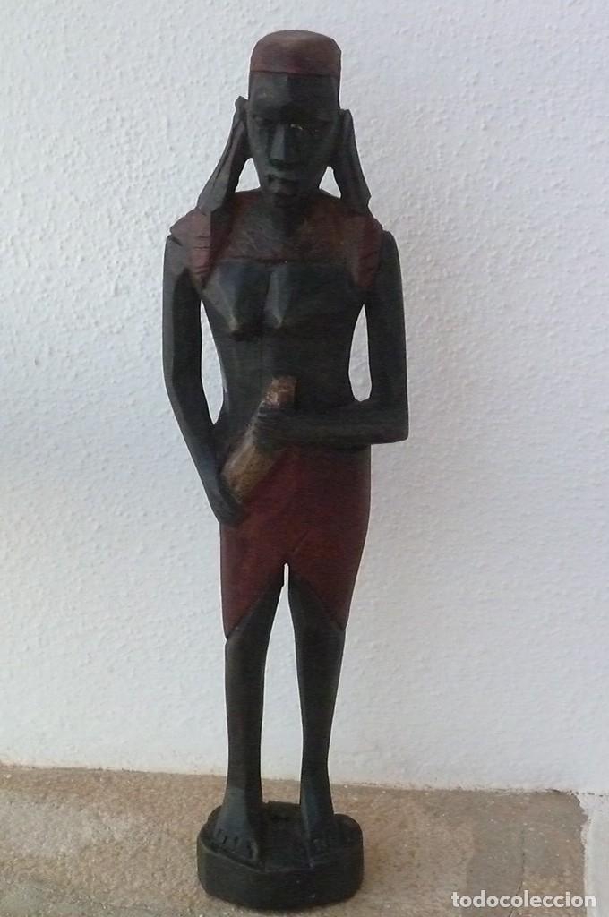 Arte: Figura mujer africana - Foto 4
