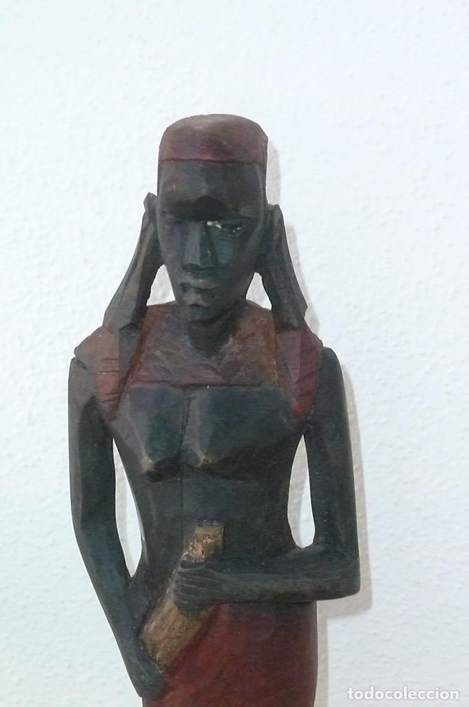 Arte: Figura mujer africana - Foto 6