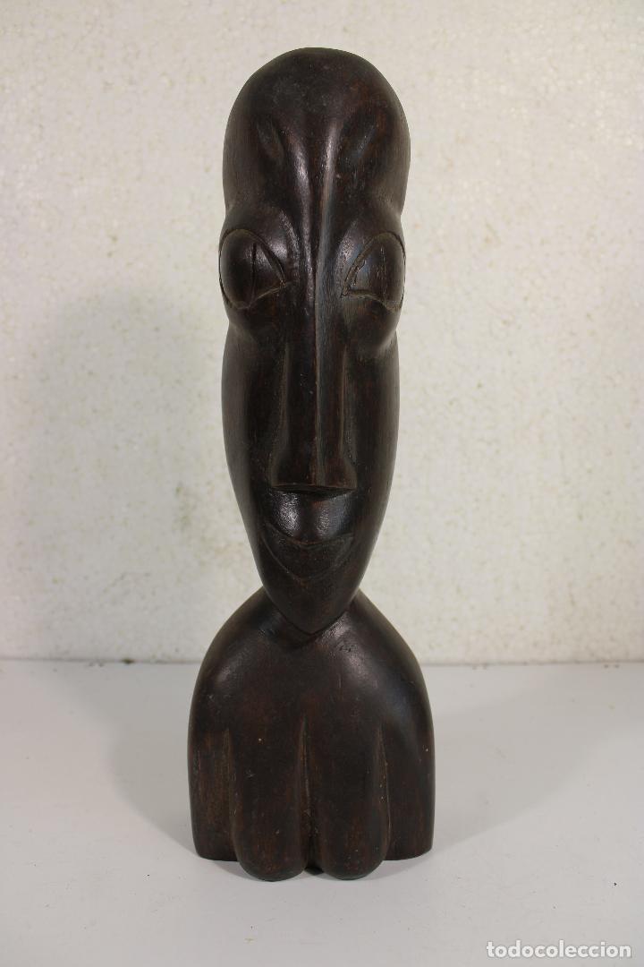 Arte: talla de madera africa - Foto 2