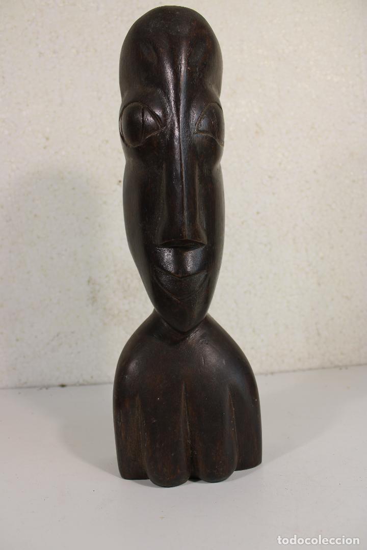 Arte: talla de madera africa - Foto 4