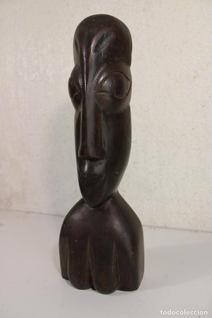 Arte: talla de madera africa - Foto 5