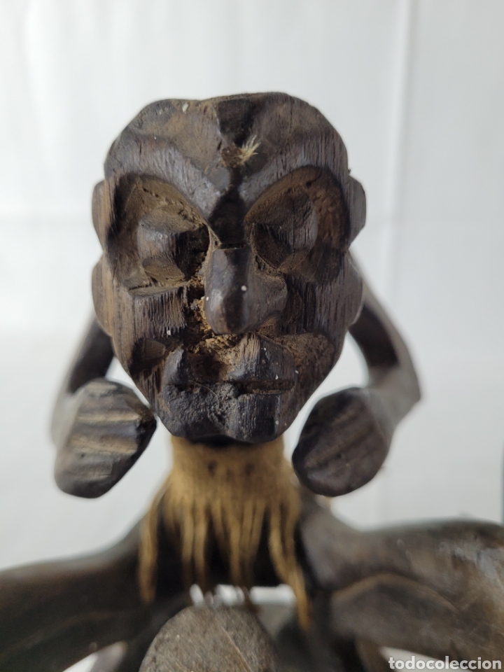 Arte: Pareja de Esculturas africanas med. S.XX - Foto 2 - 299238813