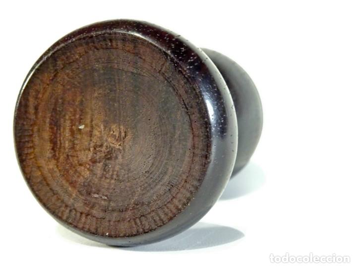 Arte: Jarr&oacute;n Miniatura Madera &Eacute;bano 14 cm - Foto 5