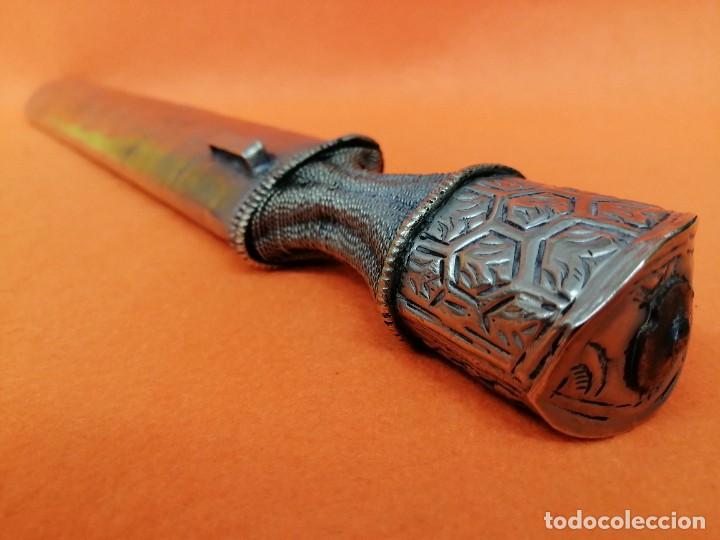 Arte: ESPADA TIBETANA CON SU FUNDA - Foto 3
