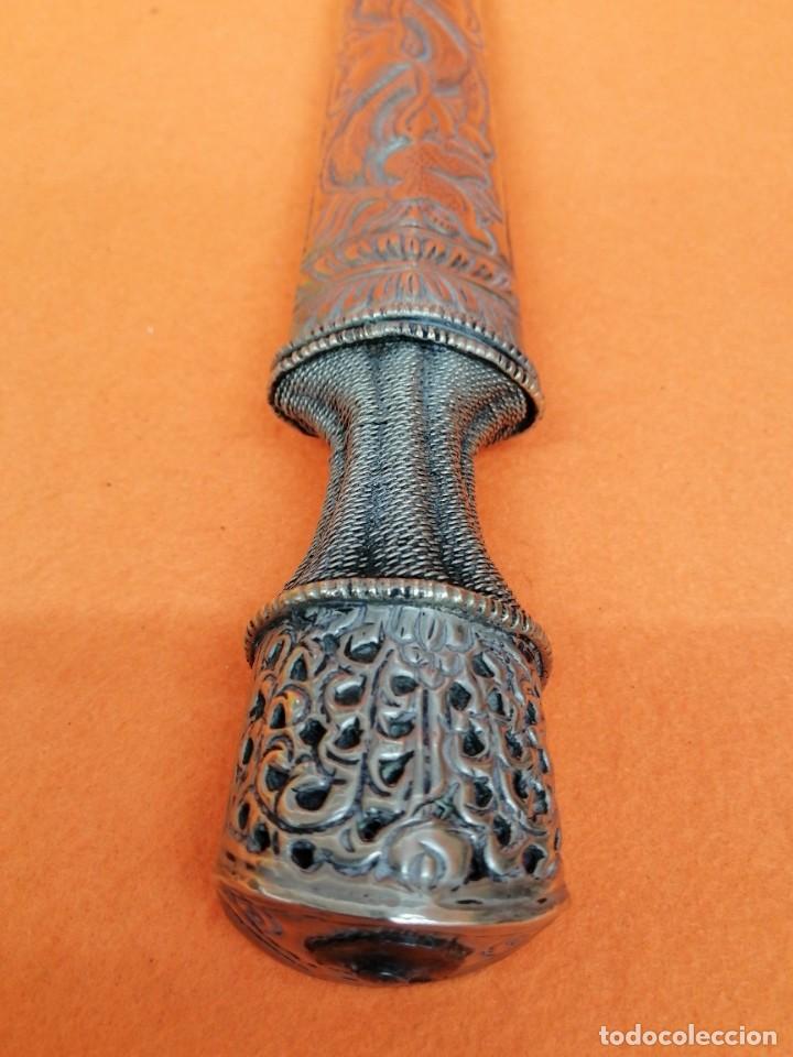 Arte: ESPADA TIBETANA CON SU FUNDA - Foto 4