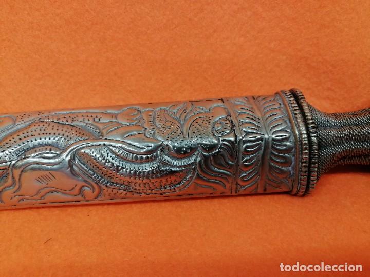 Arte: ESPADA TIBETANA CON SU FUNDA - Foto 7