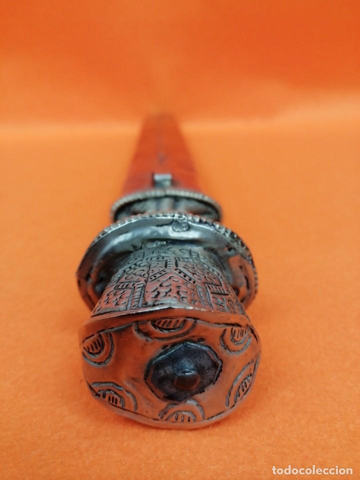 Arte: DAGA TIBETANA CON SU FUNDA - Foto 3