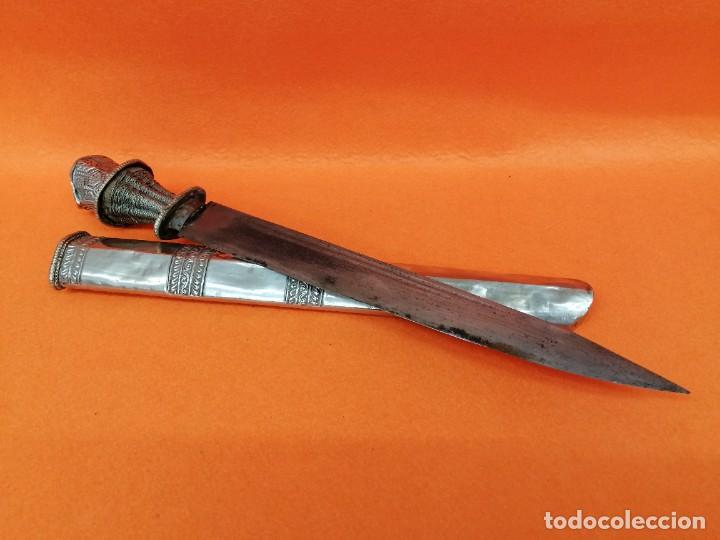 Arte: DAGA TIBETANA CON SU FUNDA - Foto 31