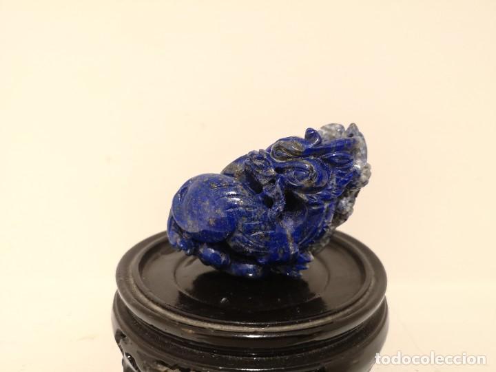Arte: TALLA CHINA EN LAPISLAZULI - Foto 2