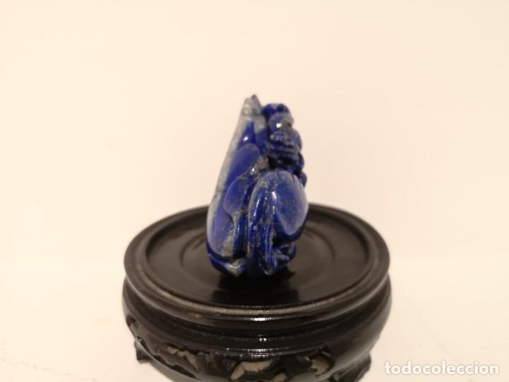 Arte: TALLA CHINA EN LAPISLAZULI - Foto 3