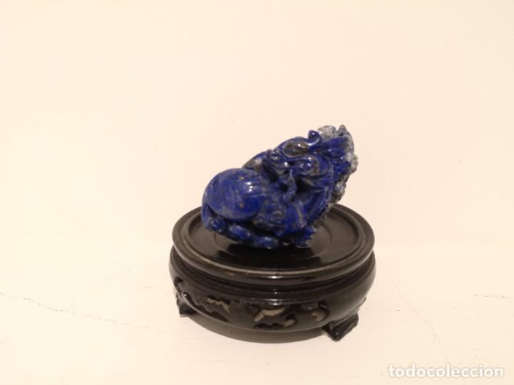 Arte: TALLA CHINA EN LAPISLAZULI - Foto 8