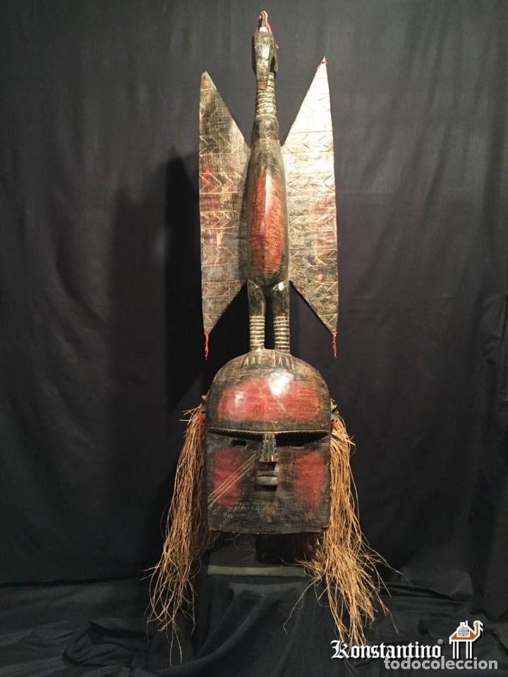 Arte: M&Aacute;SCARA SENUFO 122X35 CMS - Foto 1
