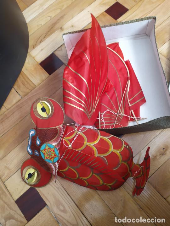 Arte: ANTIGUA COMETA CHINA DE SEDA - Foto 2