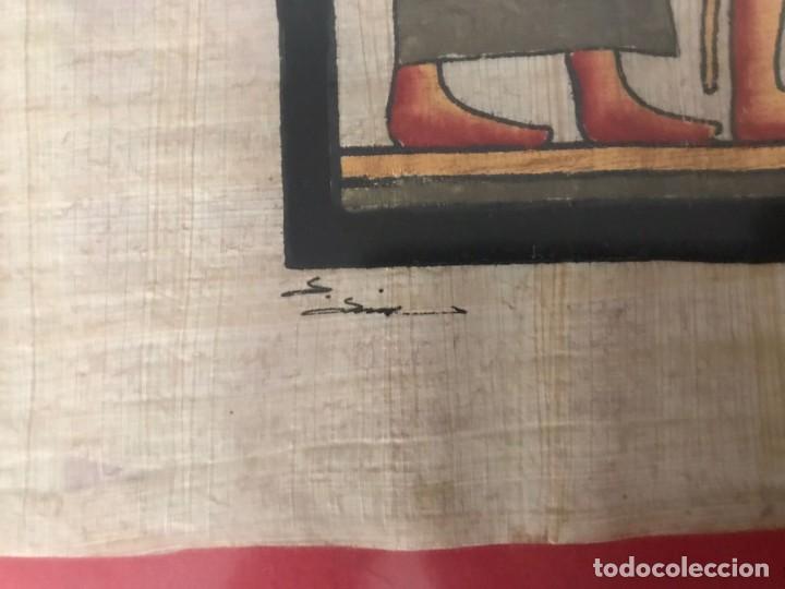 Arte: Papiro Egipcio aut&eacute;ntico - Foto 4