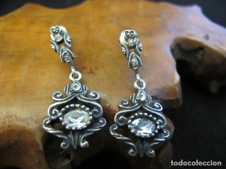 Arte: Elegantes pendientes de plata - Foto 2
