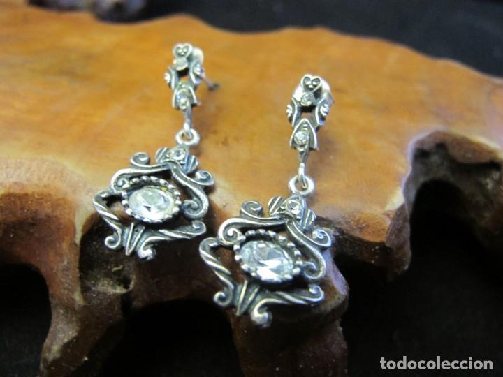 Arte: Elegantes pendientes de plata - Foto 3