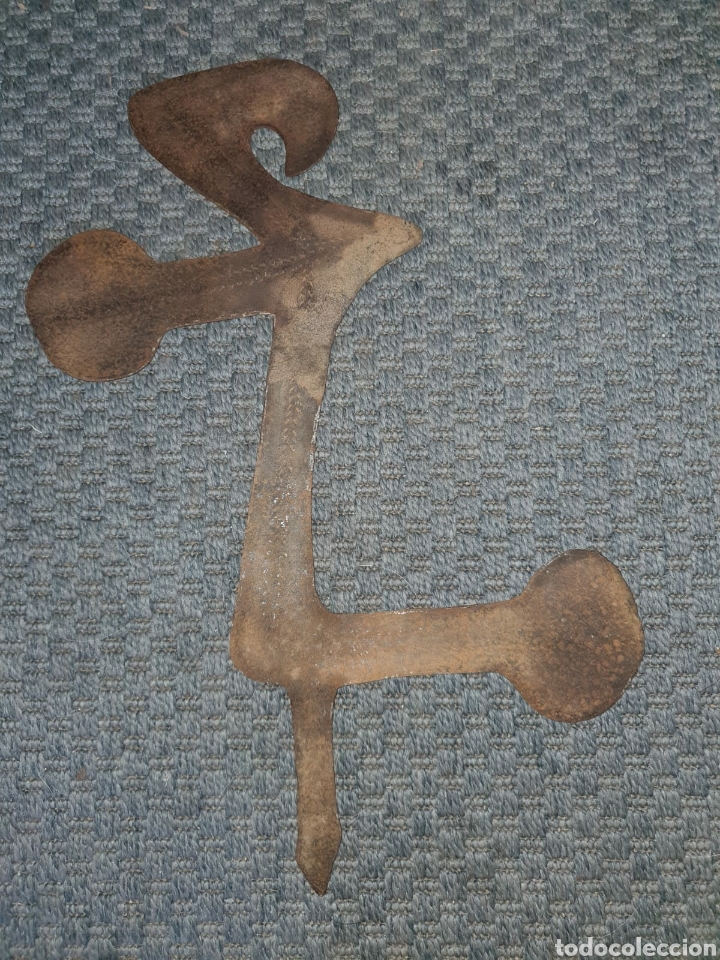 Arte: Cuchillo de lanzar ceremonial Moneda &rdquo;Ha&rdquo;. - Foto 1