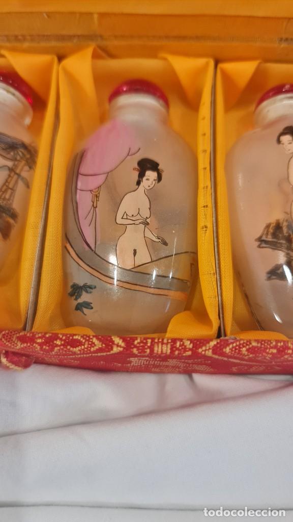 Arte: Juego Botellas Snuff Chinas - Foto 3