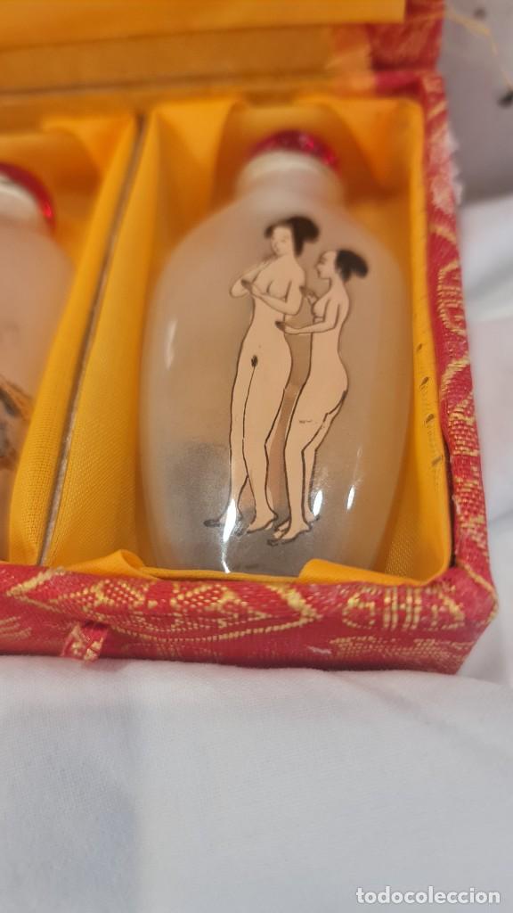 Arte: Juego Botellas Snuff Chinas - Foto 5