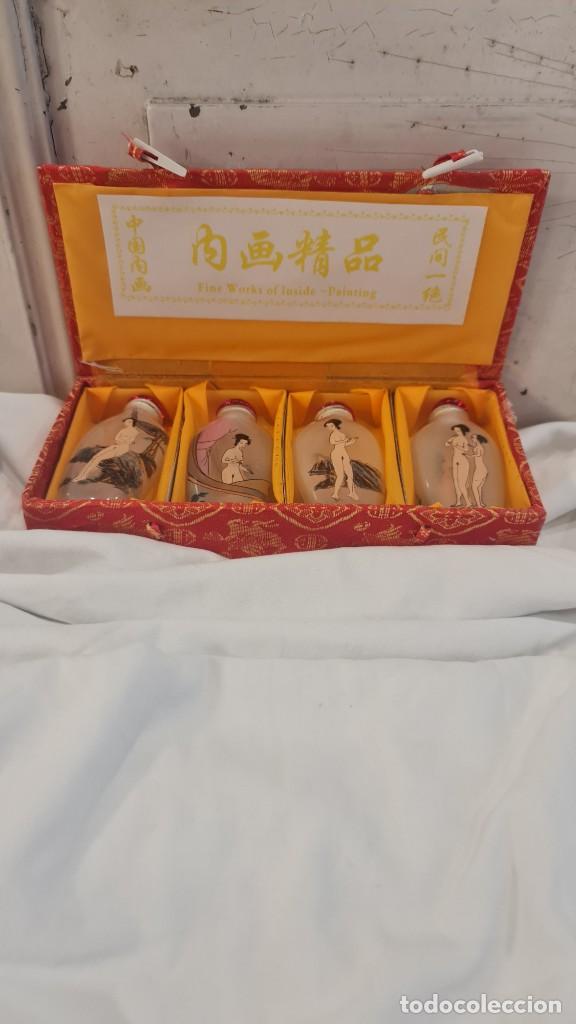 Arte: Juego Botellas Snuff Chinas - Foto 6