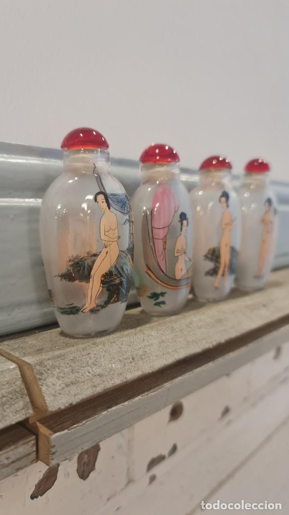 Arte: Juego Botellas Snuff Chinas - Foto 8