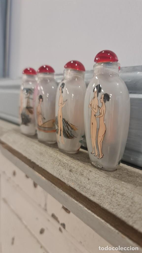 Arte: Juego Botellas Snuff Chinas - Foto 9
