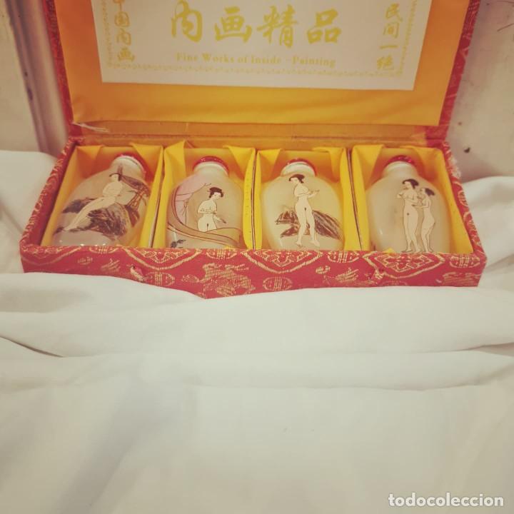 Arte: Juego Botellas Snuff Chinas - Foto 10
